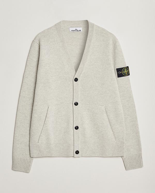 White cardigan from Stone Island