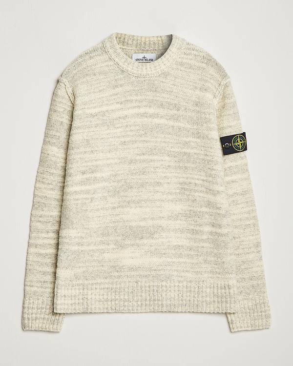 White sweater from Stone Island