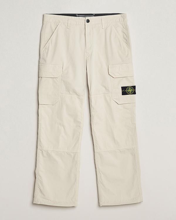 Beige cargo trousers from Stone Island