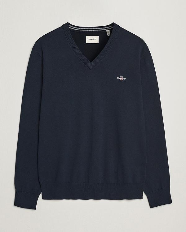 Black v-neck sweater from Gant