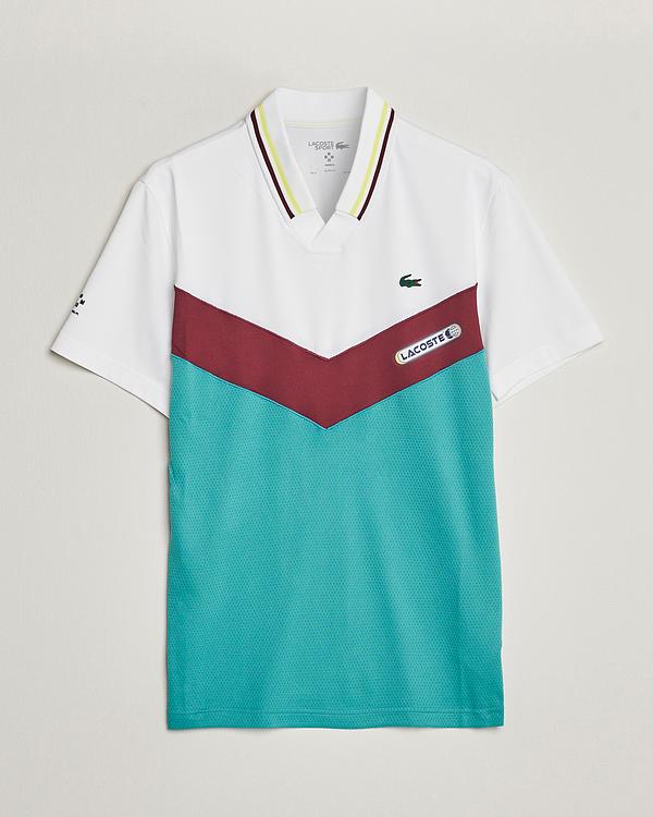 Multicolor short sleeve polo shirt from Lacoste Sport