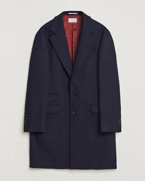 Black coat from Brunello Cucinelli