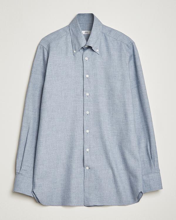 Light blue flannel shirt from 100Hands