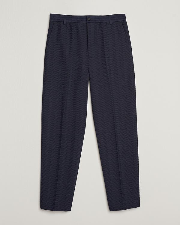 Black drawstring trousers from Missoni