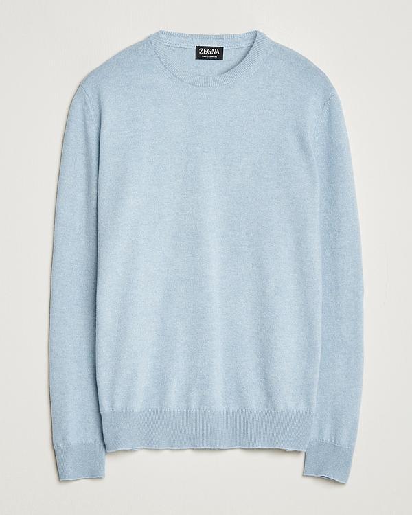 Light blue sweater from Zegna