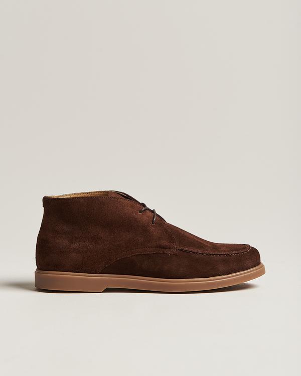 Dark brown chukka boots from Loake 1880