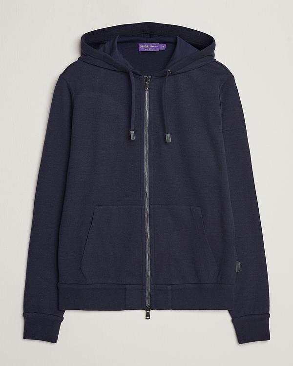 Black hooded sweatshirt from Ralph Lauren Purple Label