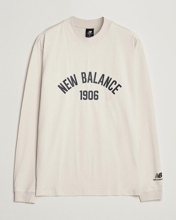 Print white sweatshirt from New Balance