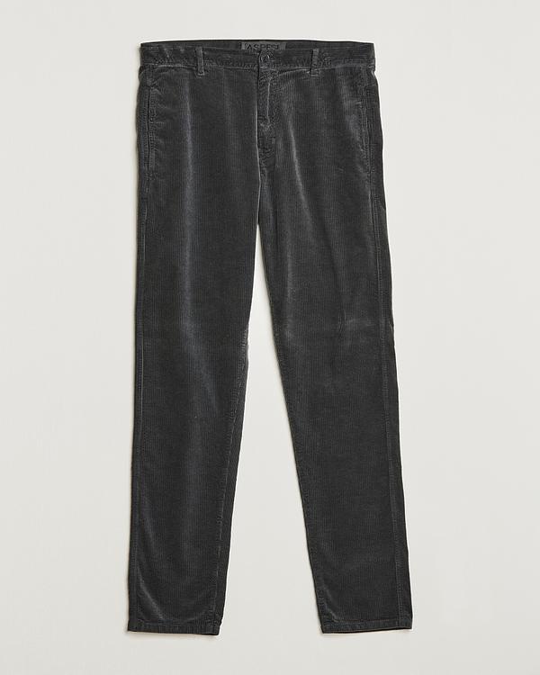 Dark grey corduroy trousers from Aspesi