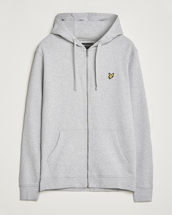 Grey hooded sweatshirt from Lyle & Scott