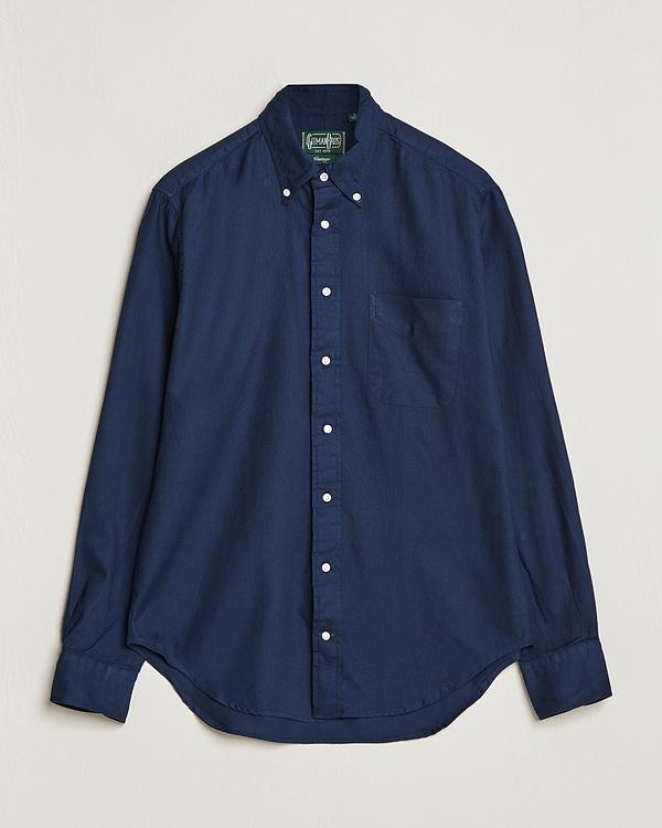 Dark blue casual shirt from Gitman Vintage