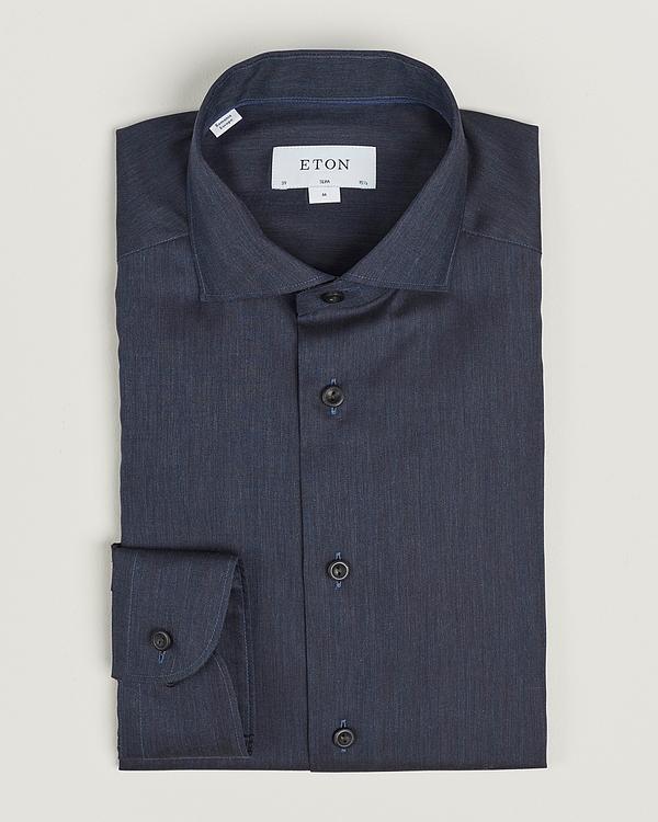 Dark grey business shirt from Eton