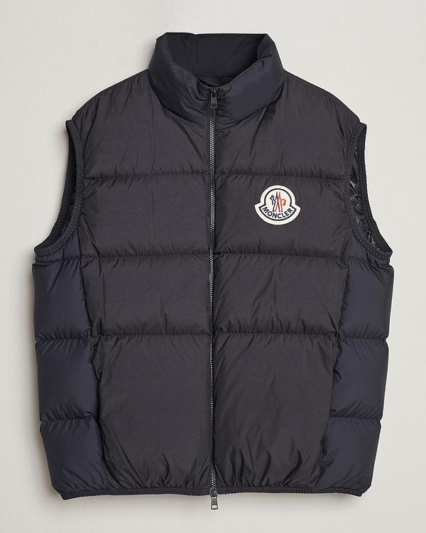 Dark brown vest from Moncler
