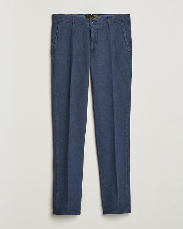 Dark blue chinos from Incotex