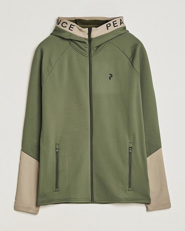 Taupe hooded sweatshirt from Peak Performance