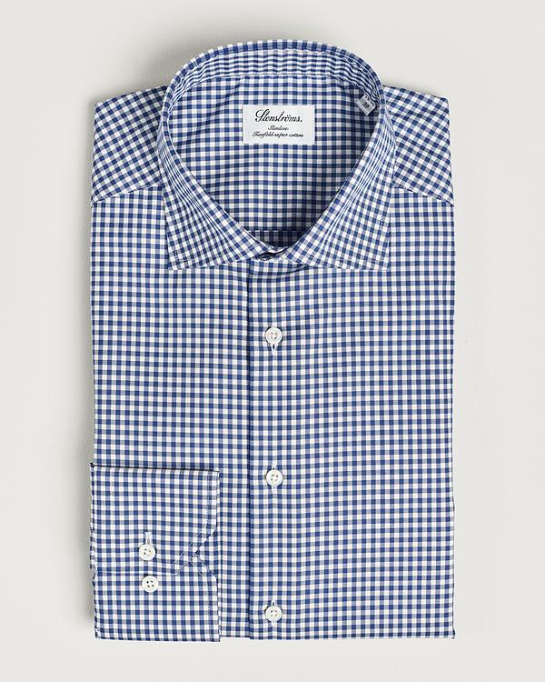 Checkered multicolor business shirt from Stenströms