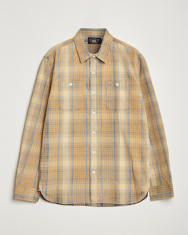 Checkered beige casual shirt from RRL
