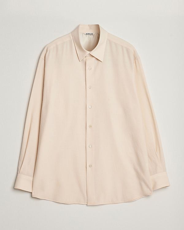 Beige casual shirt from Auralee