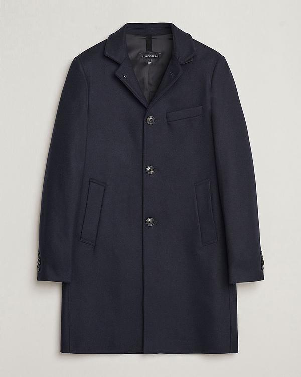 Black coat from J.Lindeberg