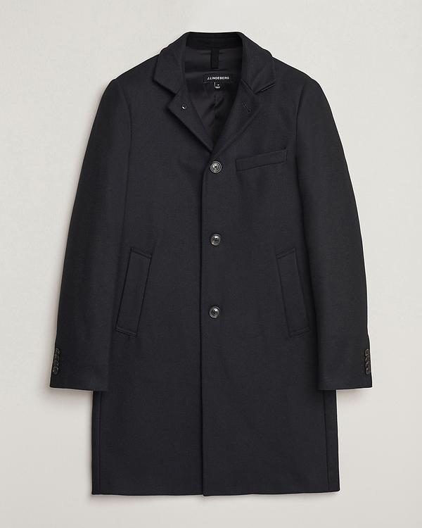 Black coat from J.Lindeberg
