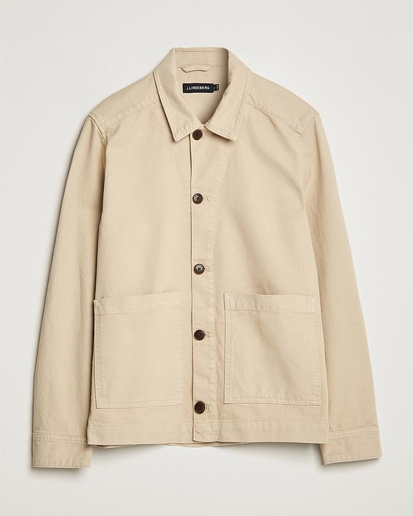 Beige overshirt from J.Lindeberg
