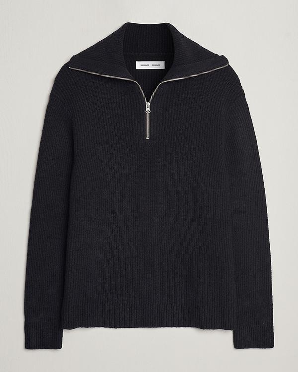 Black half-zip from Samsøe & Samsøe