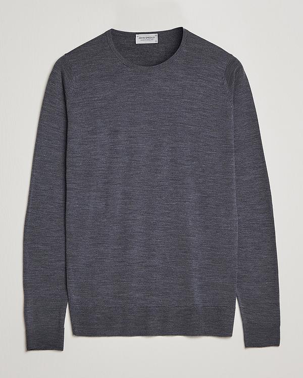 Dark grey sweater from John Smedley