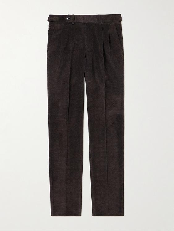 Black chinos from Purdey