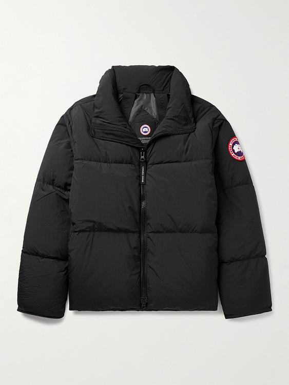 Black down jacket from Canada Goose