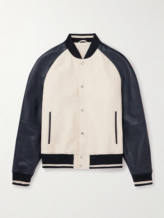 White bomber jacket from Mr P.