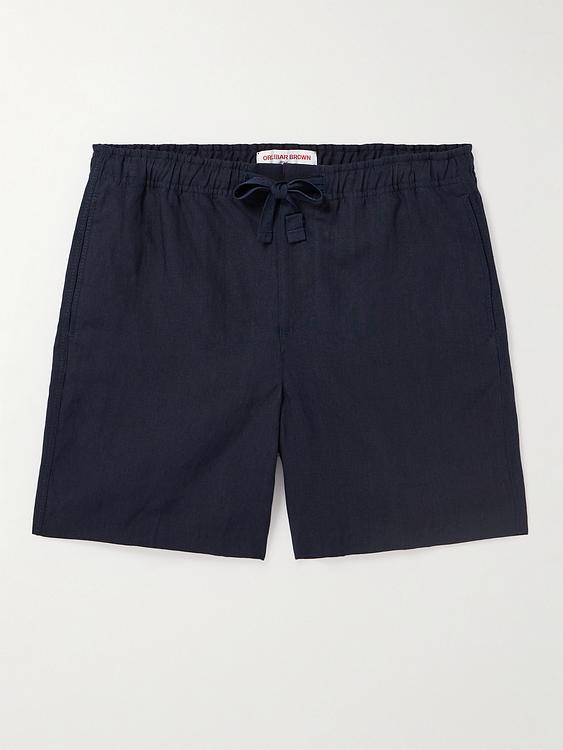 Black drawstring shorts from Orlebar Brown