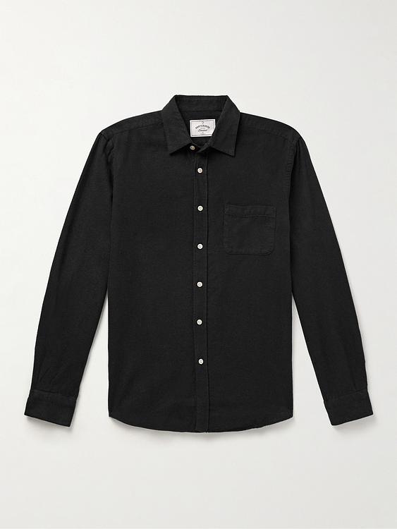 Black casual shirt from Portuguese Flannel