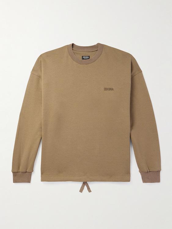 Brown sweatshirt from Zegna