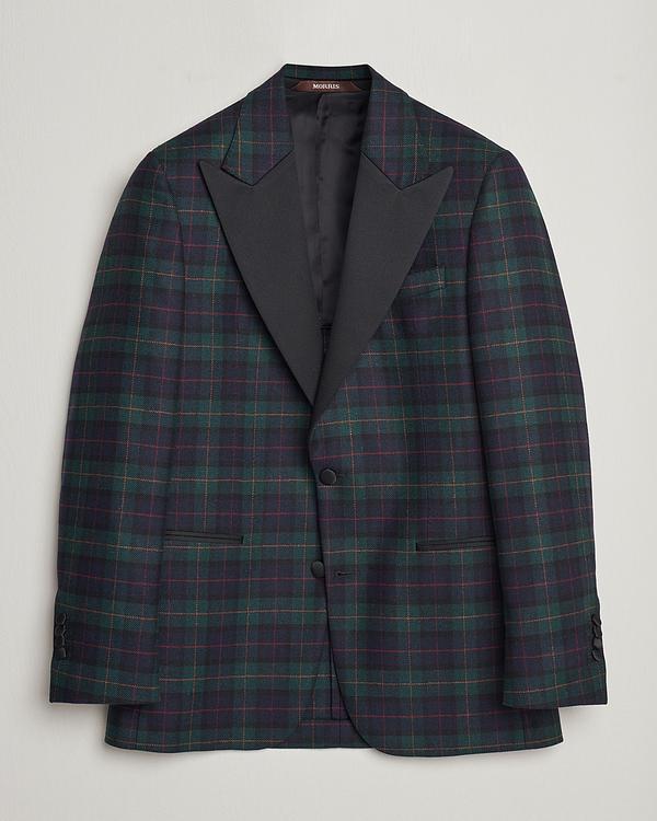 Checkered black tuxedo jacket from Morris Heritage