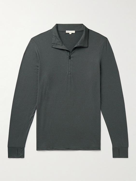Dark grey half-zip from Onia