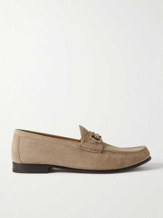 Grey loafers from Brunello Cucinelli