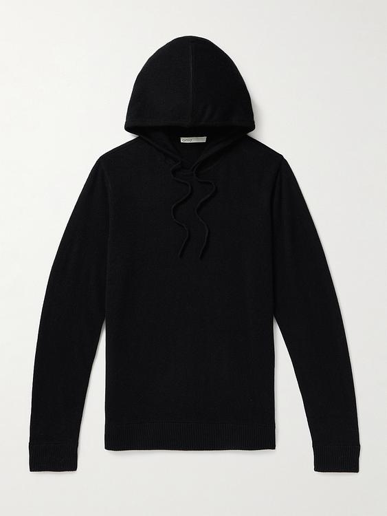 Black hooded sweatshirt from Onia