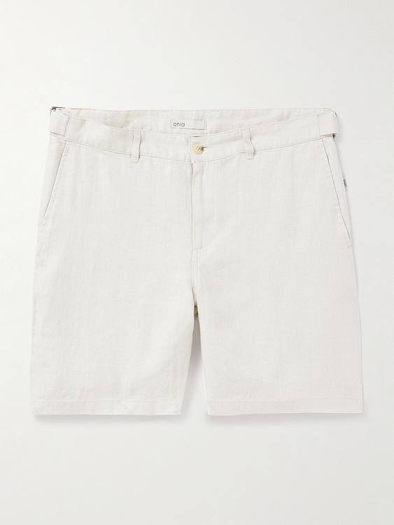 White chino shorts from Onia