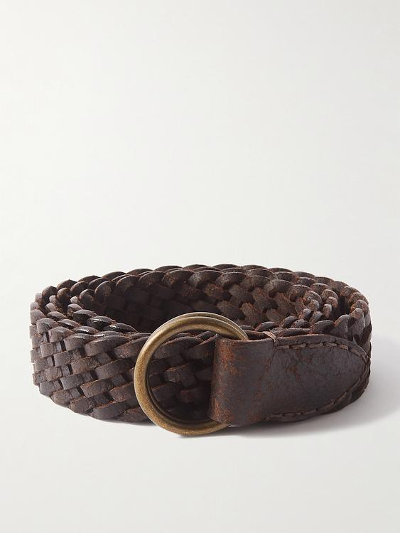 Dark brown belt from RRL