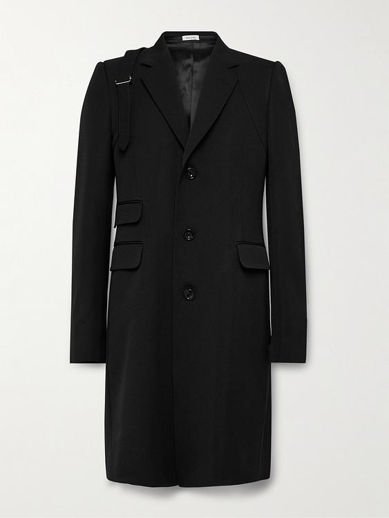 Black coat from Alexander Mcqueen