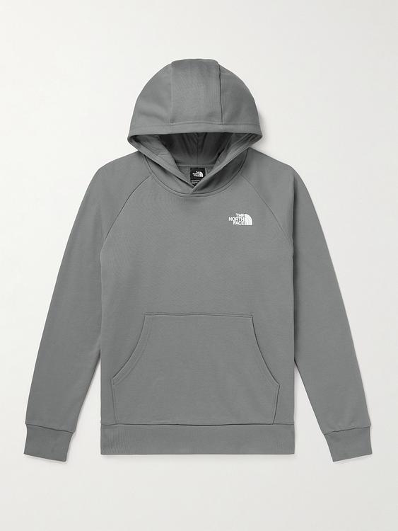 Grey hooded sweatshirt from The North Face