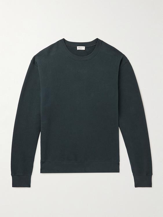 Dark grey sweatshirt from Saint Laurent