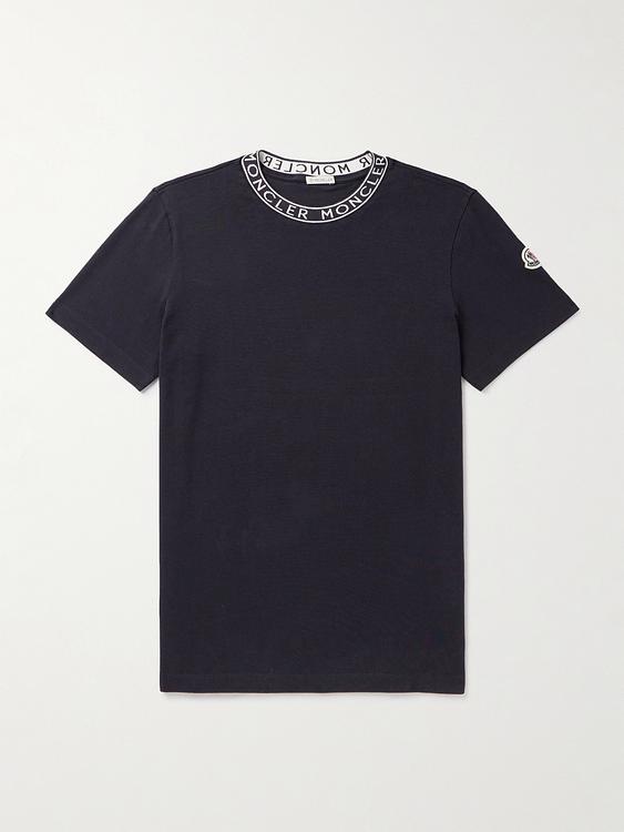 Black t-shirt from Moncler