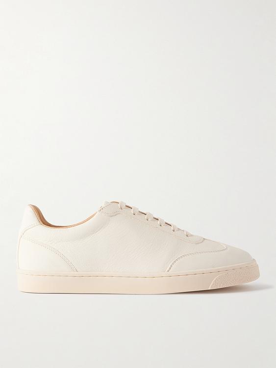 Beige sneakers from Brunello Cucinelli