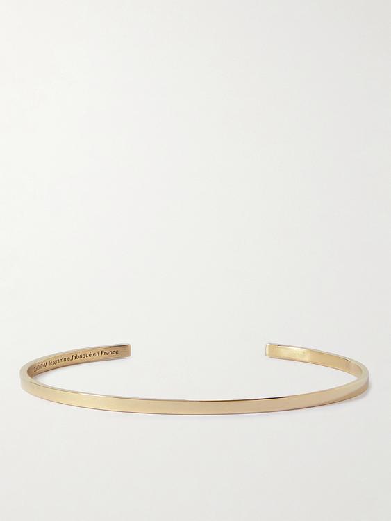 Dark yellow bracelet from Le Gramme