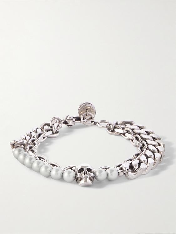 Grey bracelet from Alexander Mcqueen
