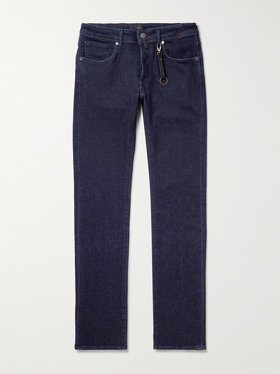 Dark blue jeans from Incotex