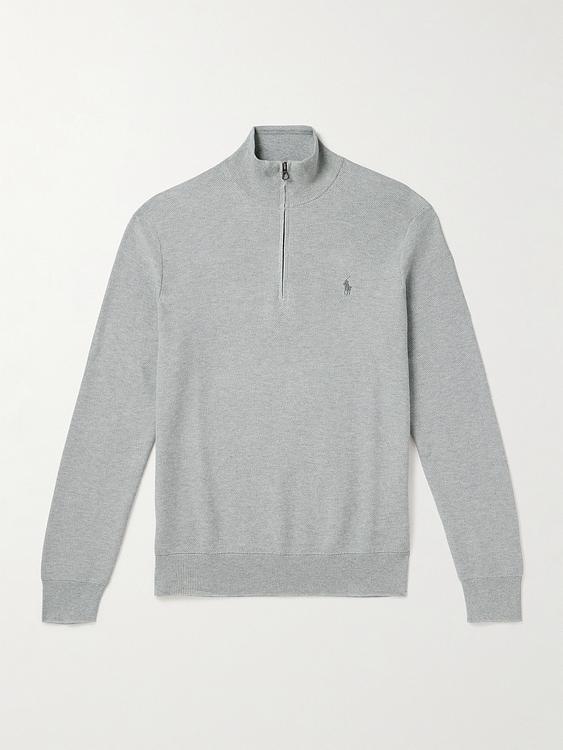 Grey half-zip from Polo Ralph Lauren