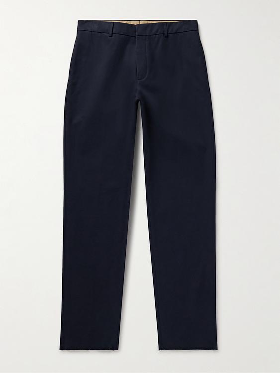 Black chinos from Loro Piana