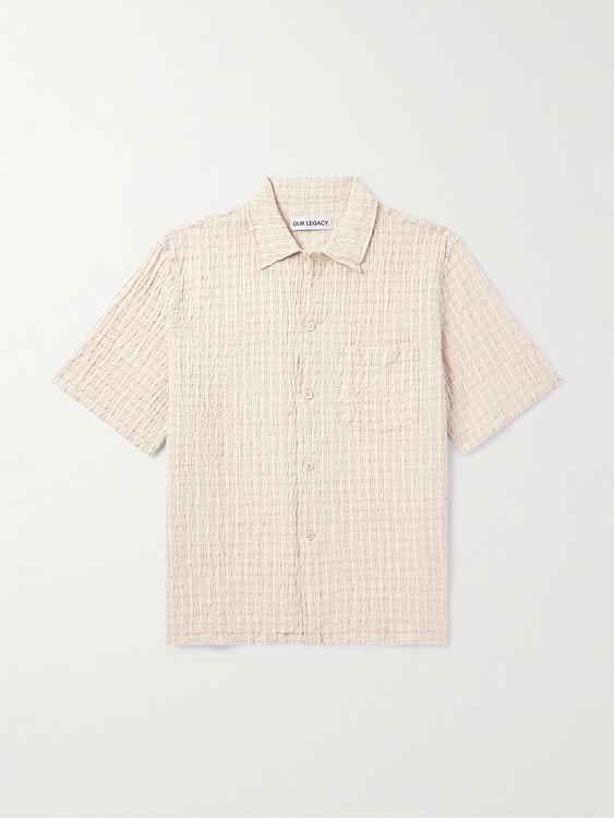 White short sleeve shirt from Our Legacy